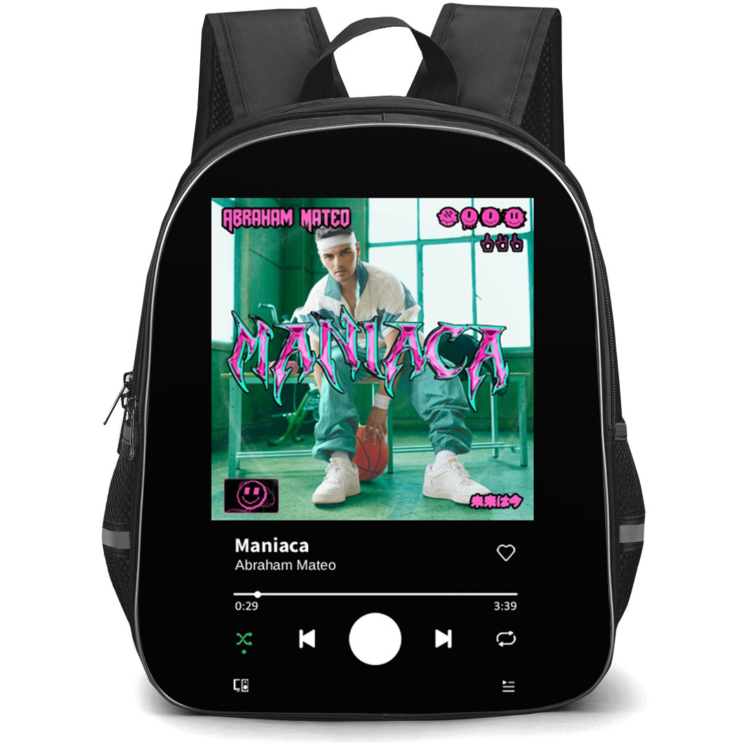 Abraham Mateo Backpack School Bag StudentPack - Abraham Mateo Man?aca Cover Art
