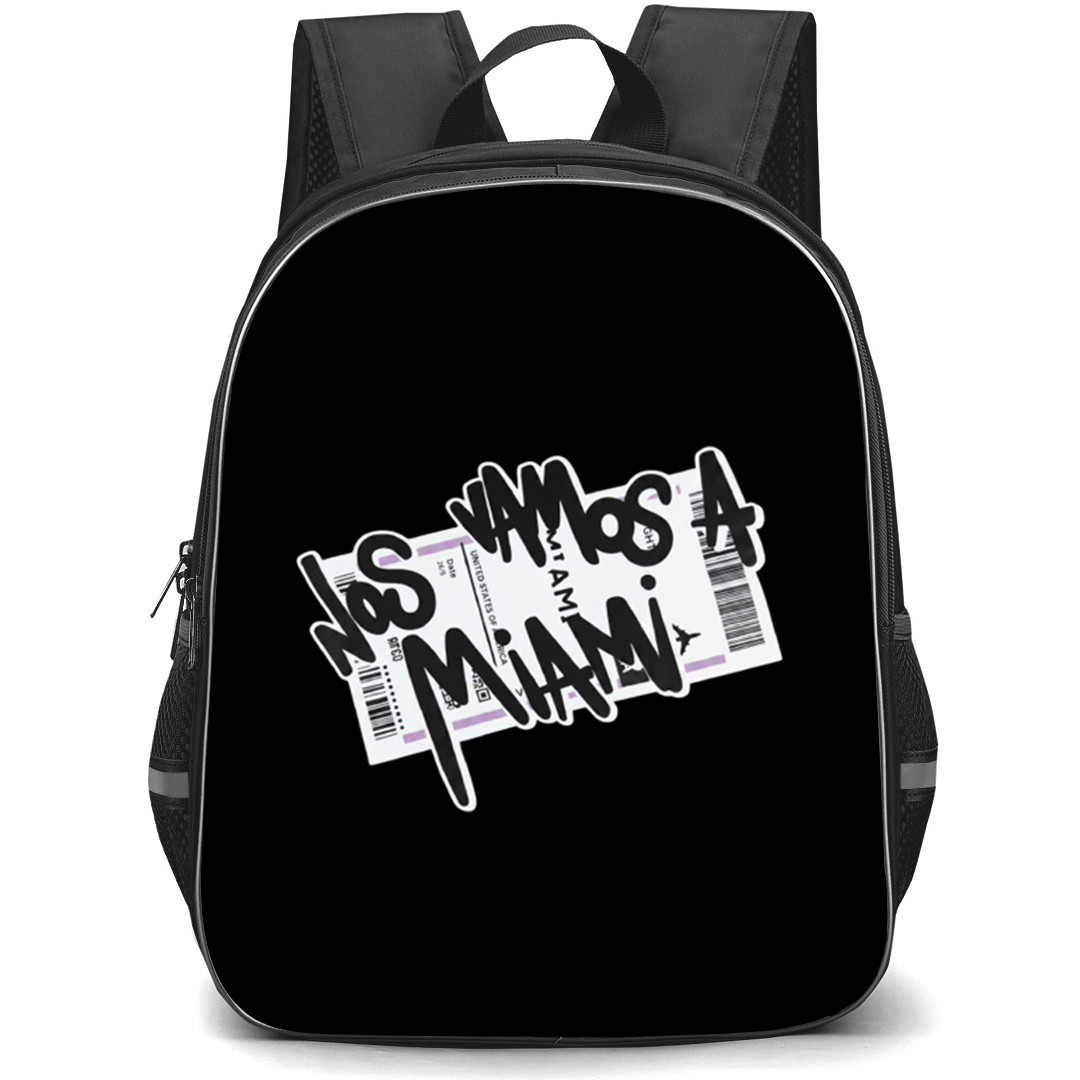 Abraham Mateo Backpack School Bag StudentPack - Abraham Mateo Nos Vamos A Miami