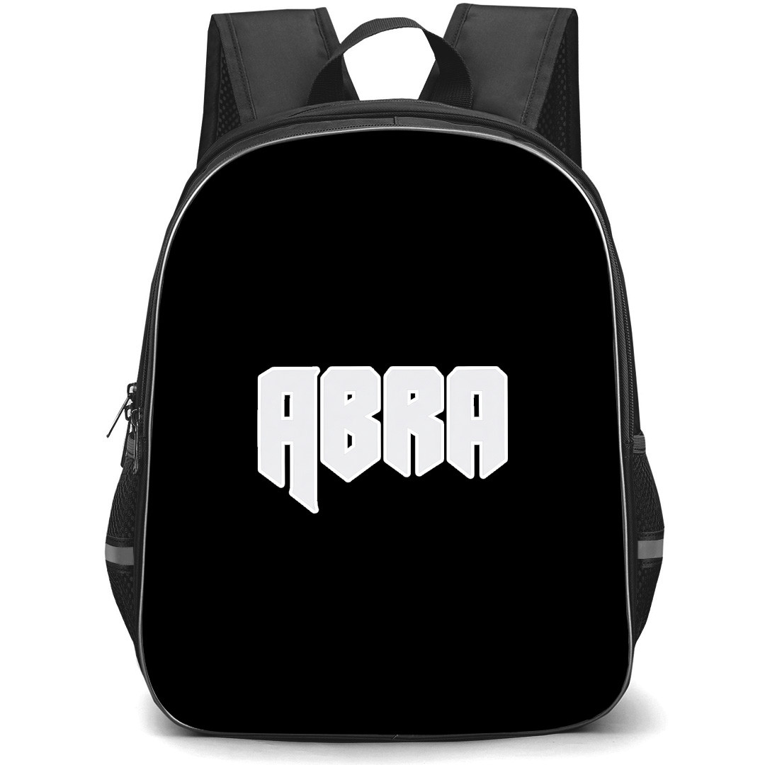 Abraham Mateo Backpack School Bag StudentPack - Abraham Mateo White Logo