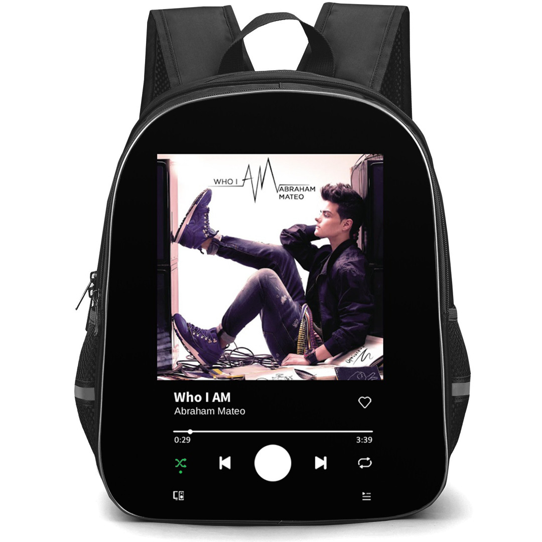 Abraham Mateo Backpack School Bag StudentPack - Abraham Mateo Who I AM Album Cover