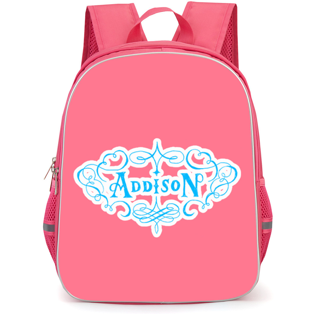 Addison Rae Backpack School Bag StudentPack - Addison Rae Blue Logo