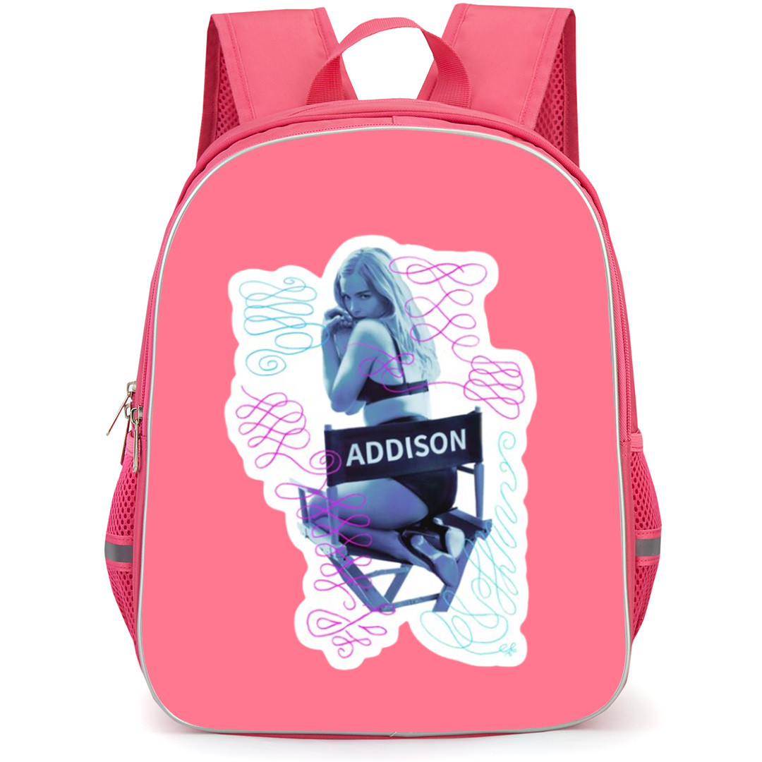 Addison Rae Backpack School Bag StudentPack - Addison Rae Scribbles Sticker Art