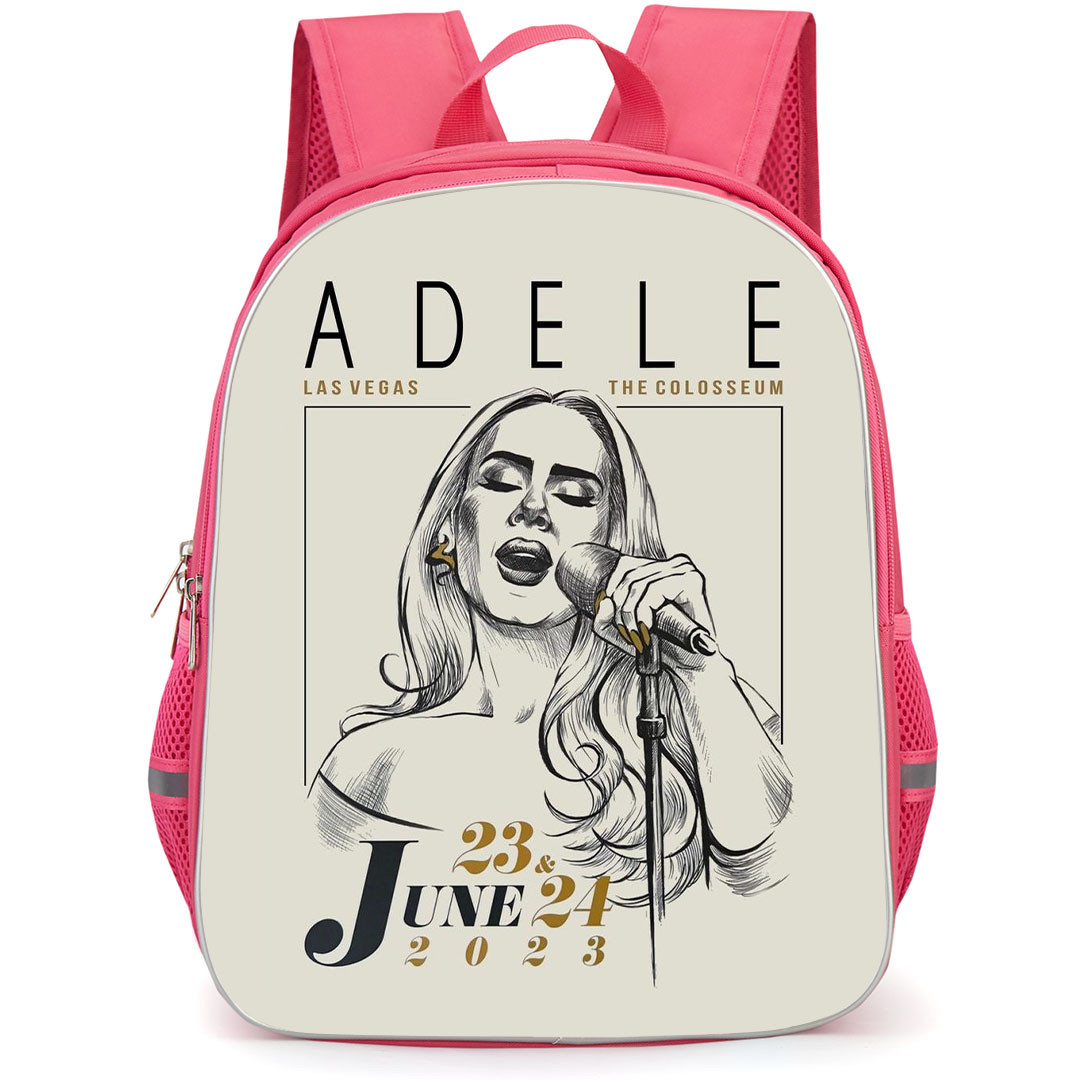 Adele Backpack StudentPack - Adele Las Vegas Show sketch Art Poster