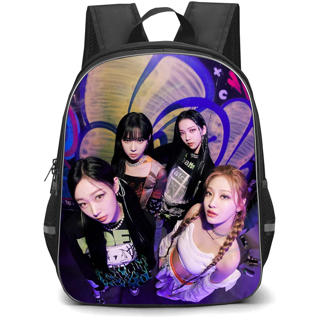 Aespa Backpack StudentPack - Aespa Dreams Come True Album Poster