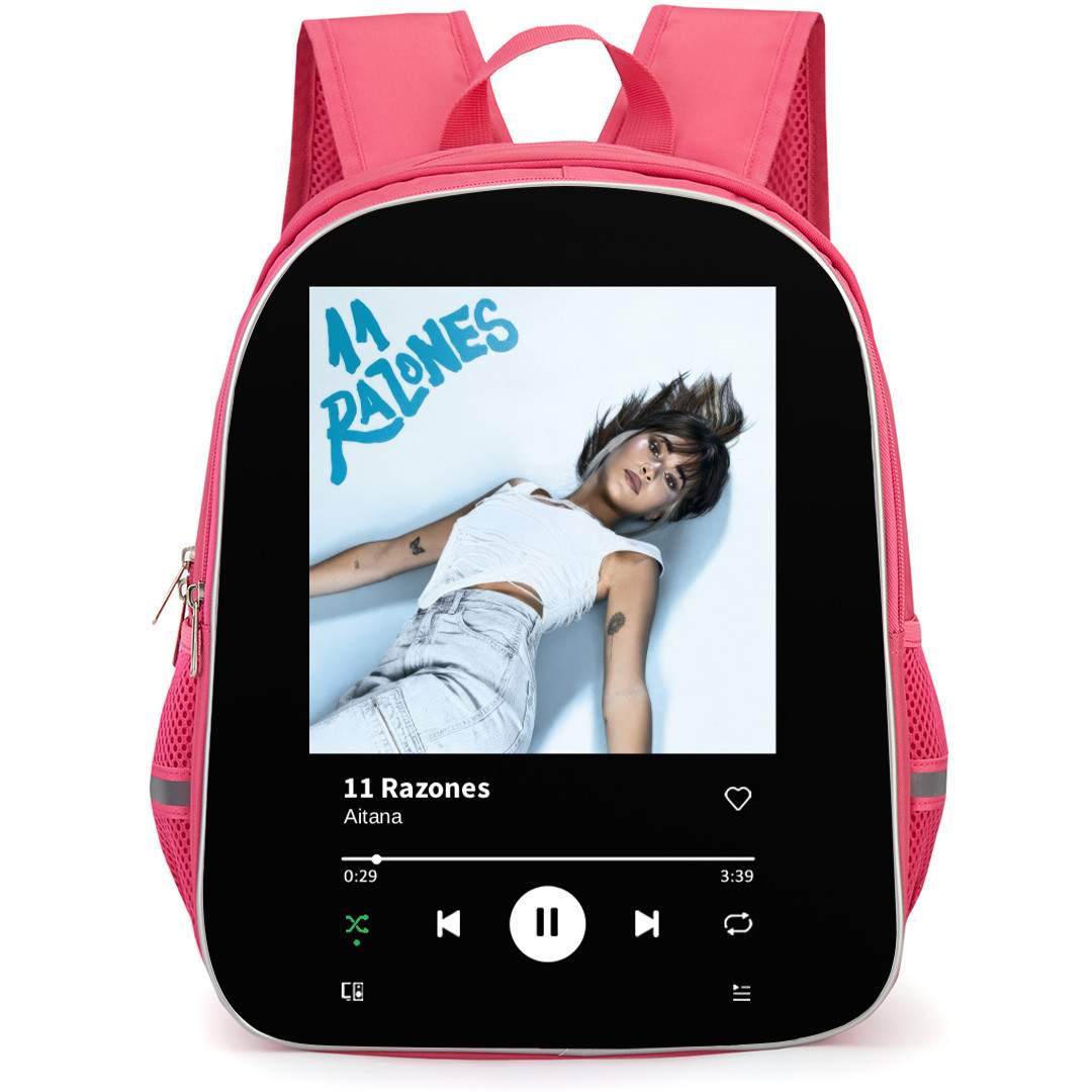 Aitana Backpack School Bag StudentPack - Aitana 11 Razones Album Cover