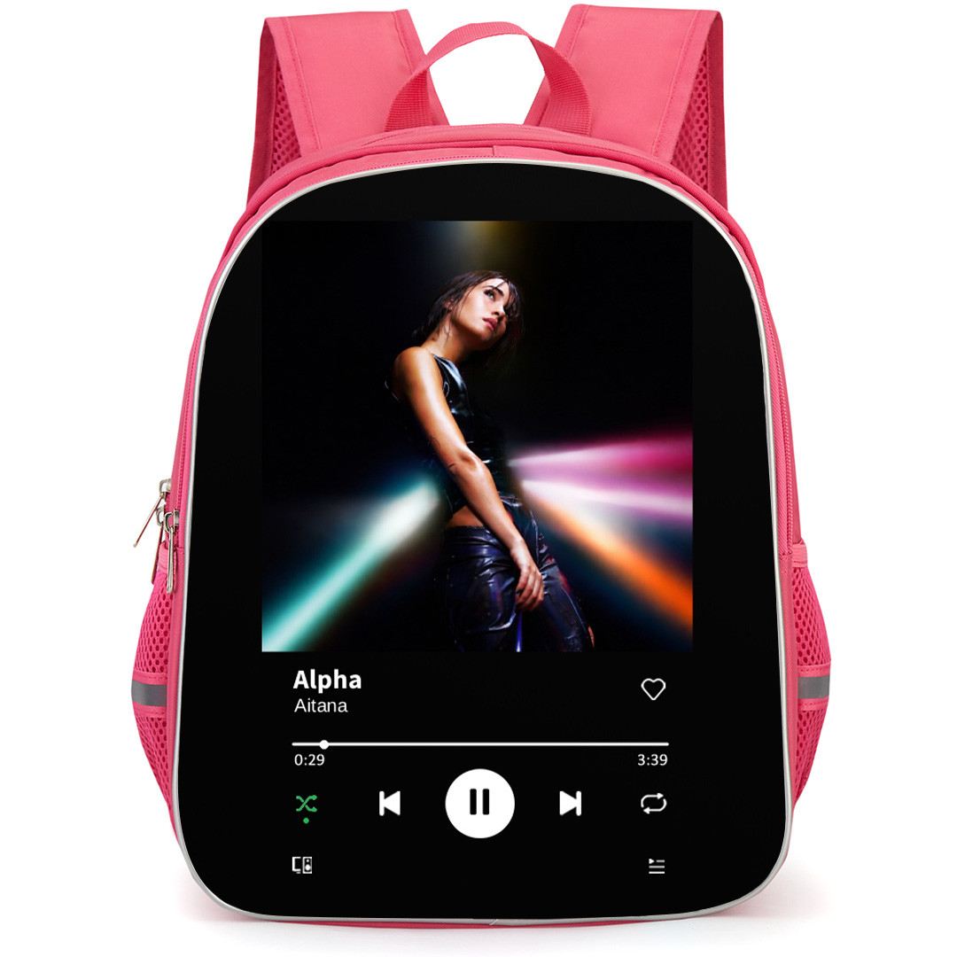 Aitana Backpack School Bag StudentPack - Aitana Alpha Album Cover
