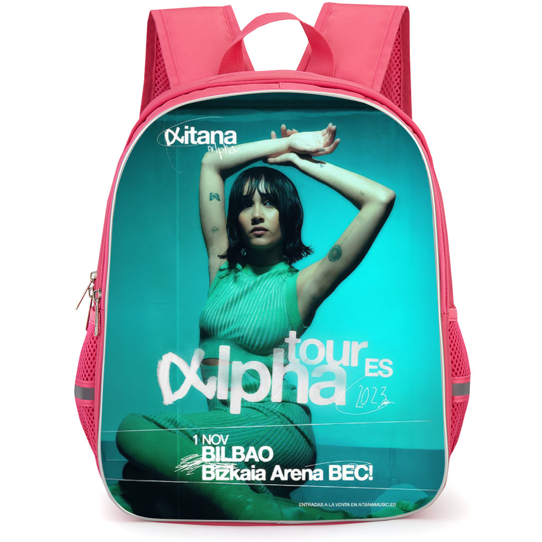 Aitana Backpack School Bag StudentPack - Aitana Alpha Tour Poster