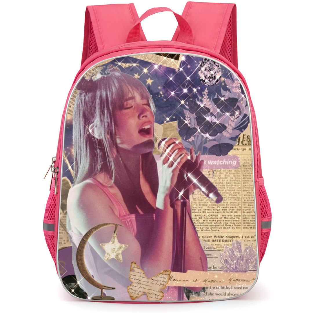 Aitana Backpack School Bag StudentPack - Aitana Collage Sparkly Background