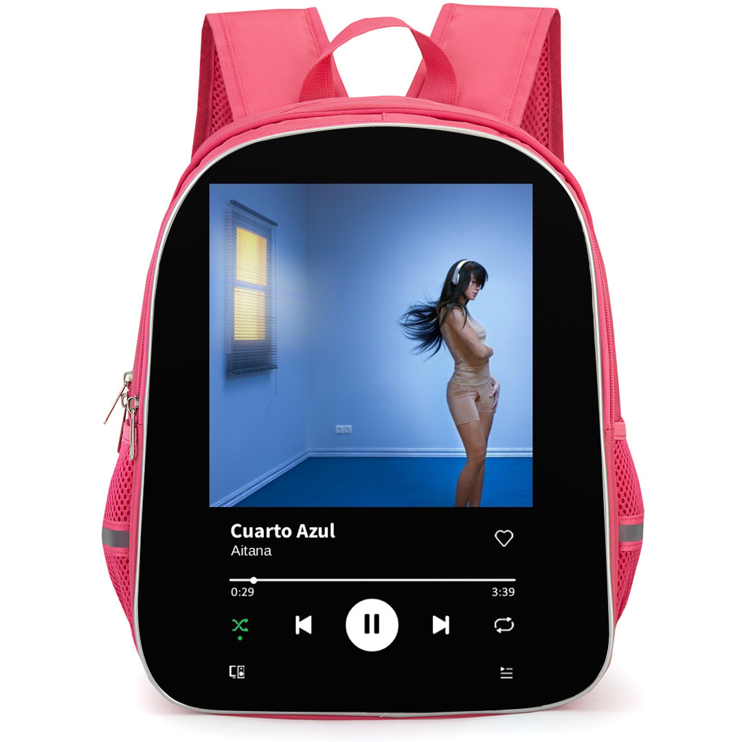Aitana Backpack School Bag StudentPack - Aitana Cuarto Azul Album Cover