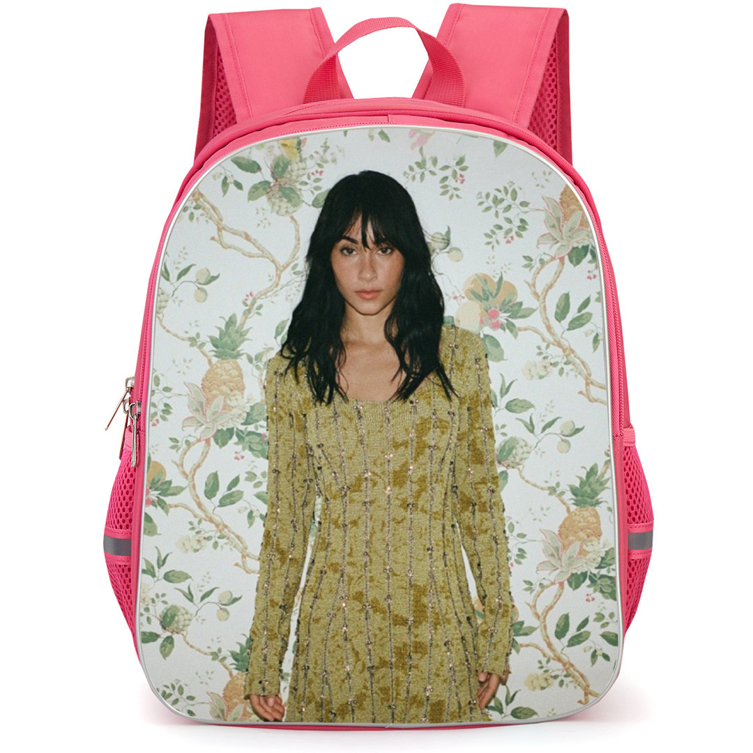 Aitana Backpack School Bag StudentPack - Aitana Portrait Pineapple Pattern Art Background