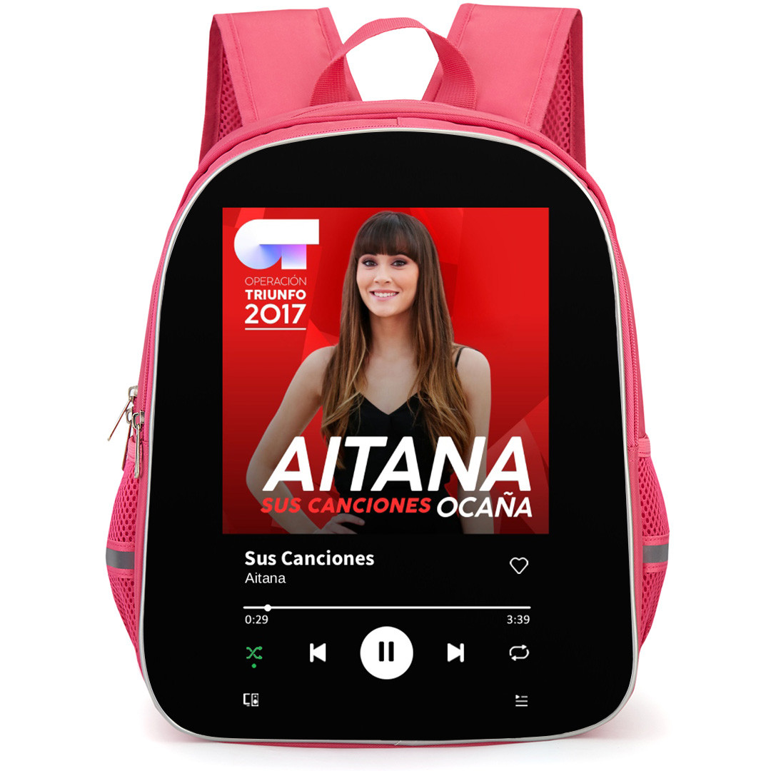 Aitana Backpack School Bag StudentPack - Aitana Sus Canciones Album Cover