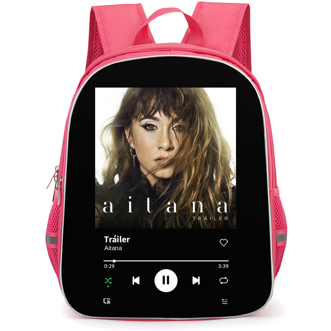Aitana Backpack School Bag StudentPack - Aitana Tr?iler Album Cover