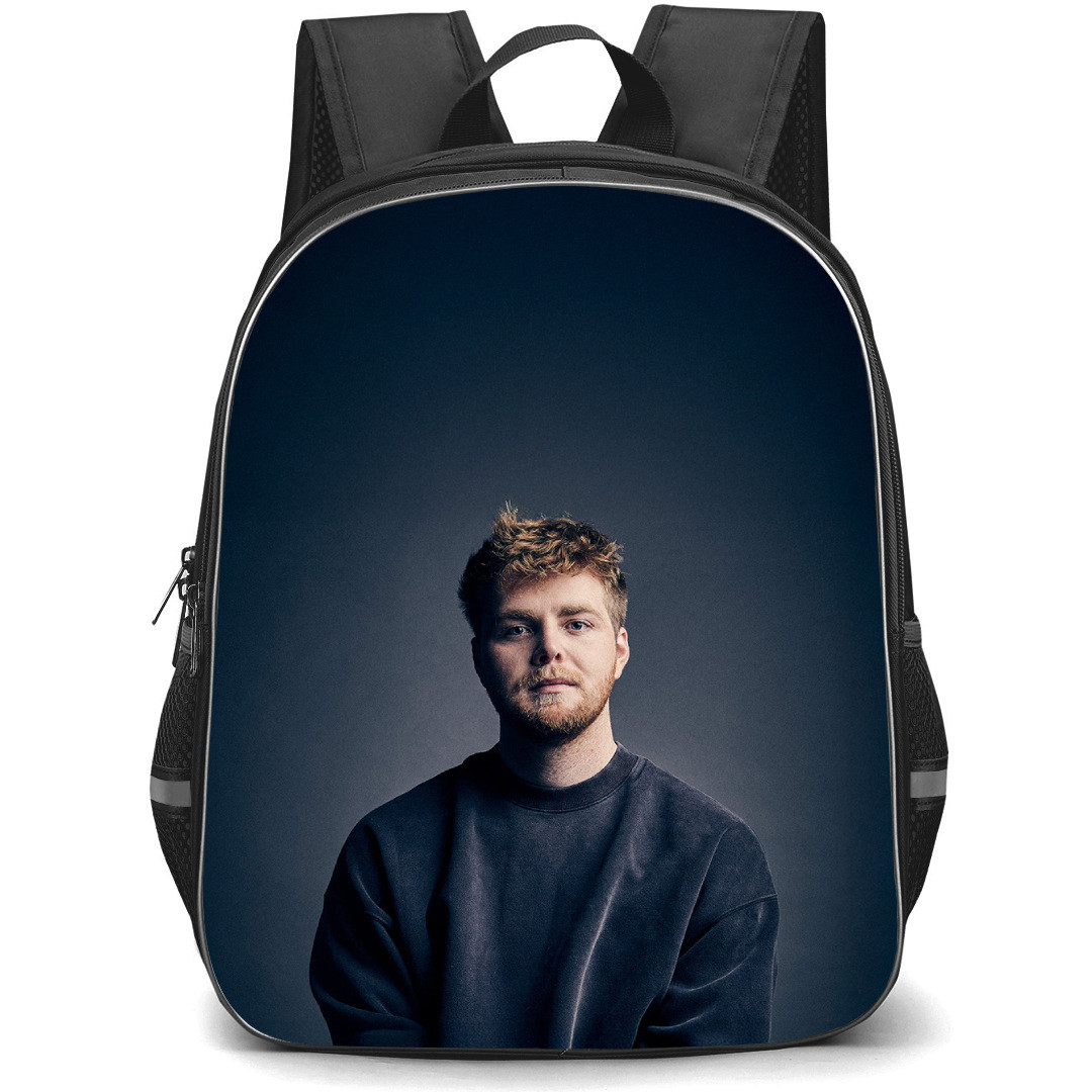 Alex Warren Backpack StudentPack - Alex Warren Portrait Poster Navy Background