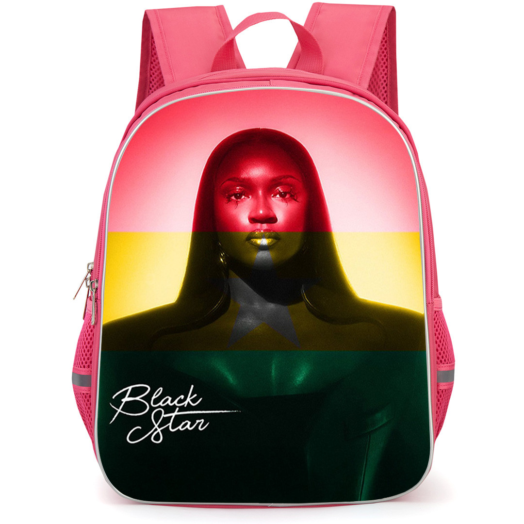Amaarae Backpack School Bag StudentPack - Amaarae Black Star Album Cover Poster
