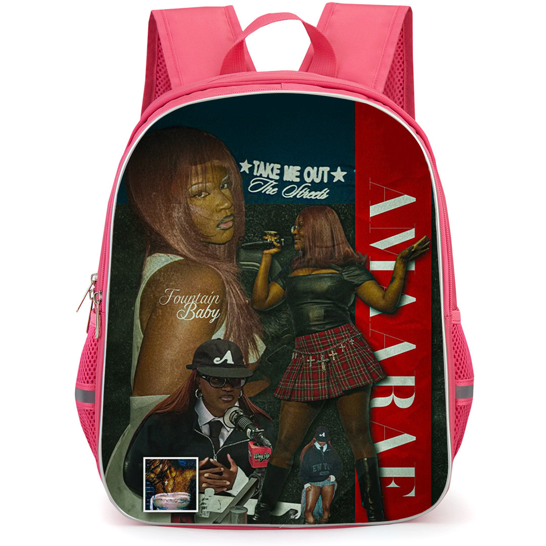 Amaarae Backpack School Bag StudentPack - Amaarae Take Me Out Collage Poster