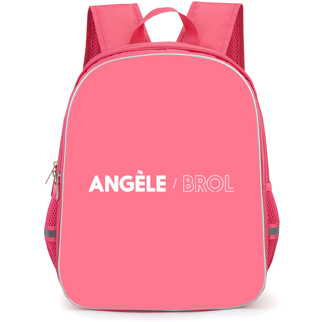 Angele Backpack School Bag StudentPack - Angele Brol Logo Sticker