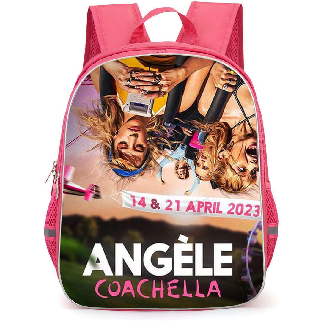 Angele Backpack School Bag StudentPack - Angele Coachella 2023 Concert Poster