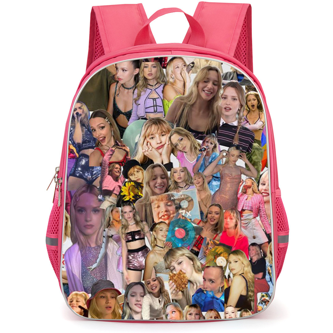 Angele Backpack School Bag StudentPack - Angele Small Collage Poster