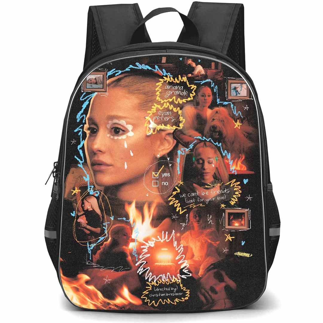 Ariana Grande Backpack StudentPack - Ariana Grande We Cant Be Friends Music Video Poster