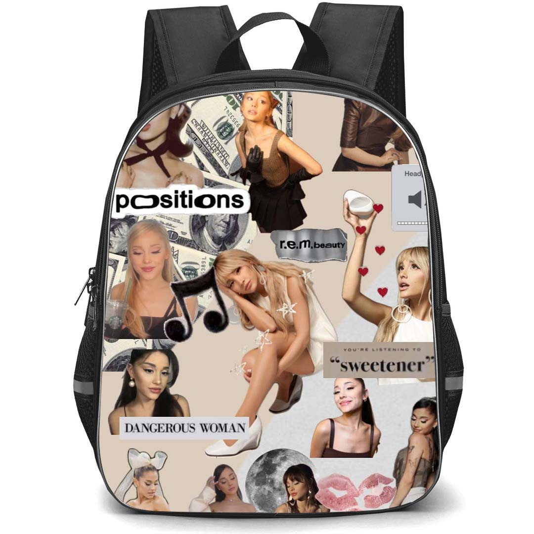 Ariana Grande Backpack StudentPack - Ariana Grande Positions collage Poster