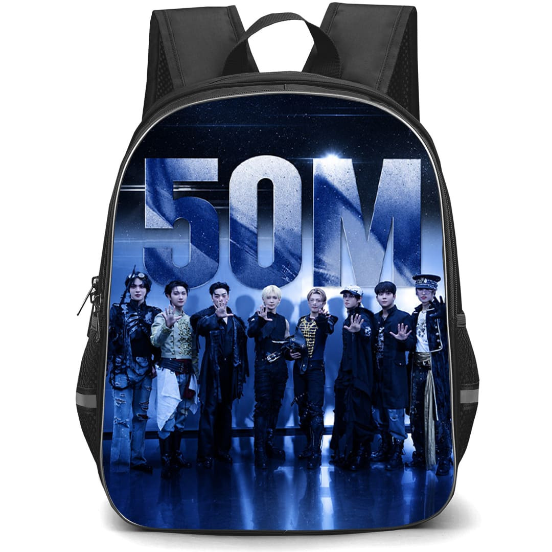 ATEEZ Backpack School Bag StudentPack - ATEEZ 50 Million Views Celebration Poster