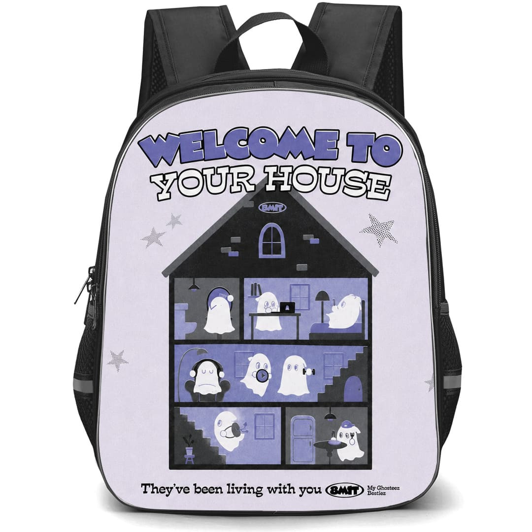 ATEEZ Backpack School Bag StudentPack - ATEEZ Welcome To Your House Poster