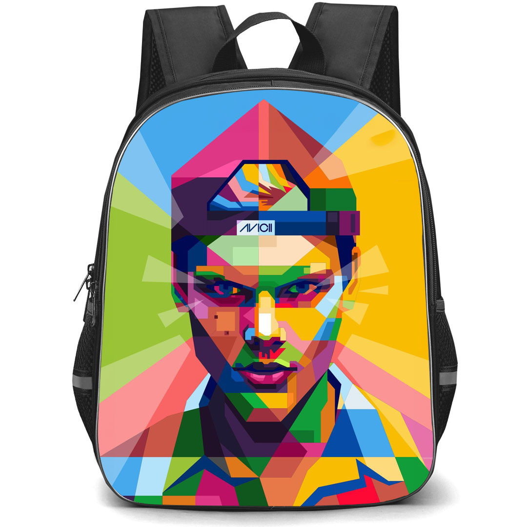 Avicii Backpack StudentPack - Avicii Wpap Art Poster