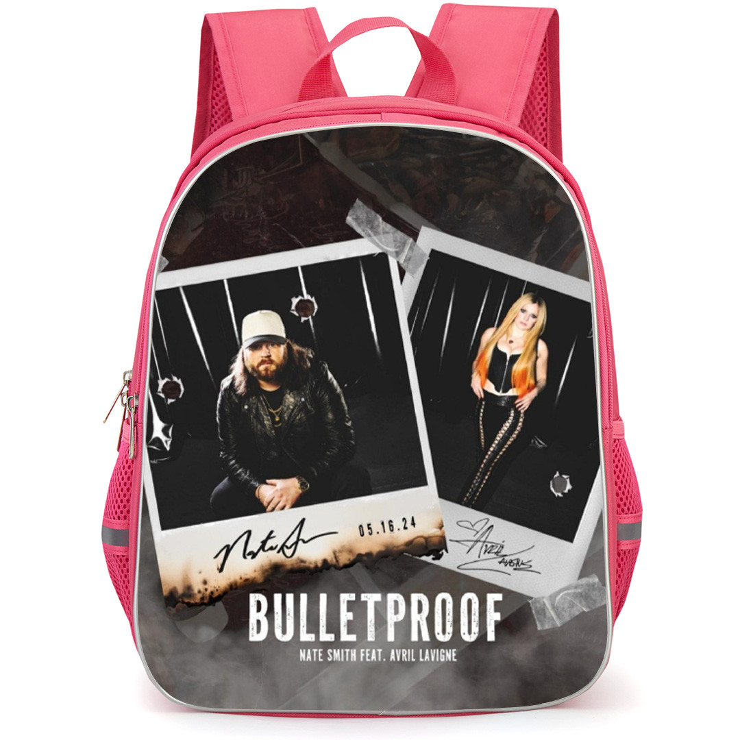 Avril Lavigne Backpack School Bag StudentPack - Avril Lavigne Bullet Proof Poster
