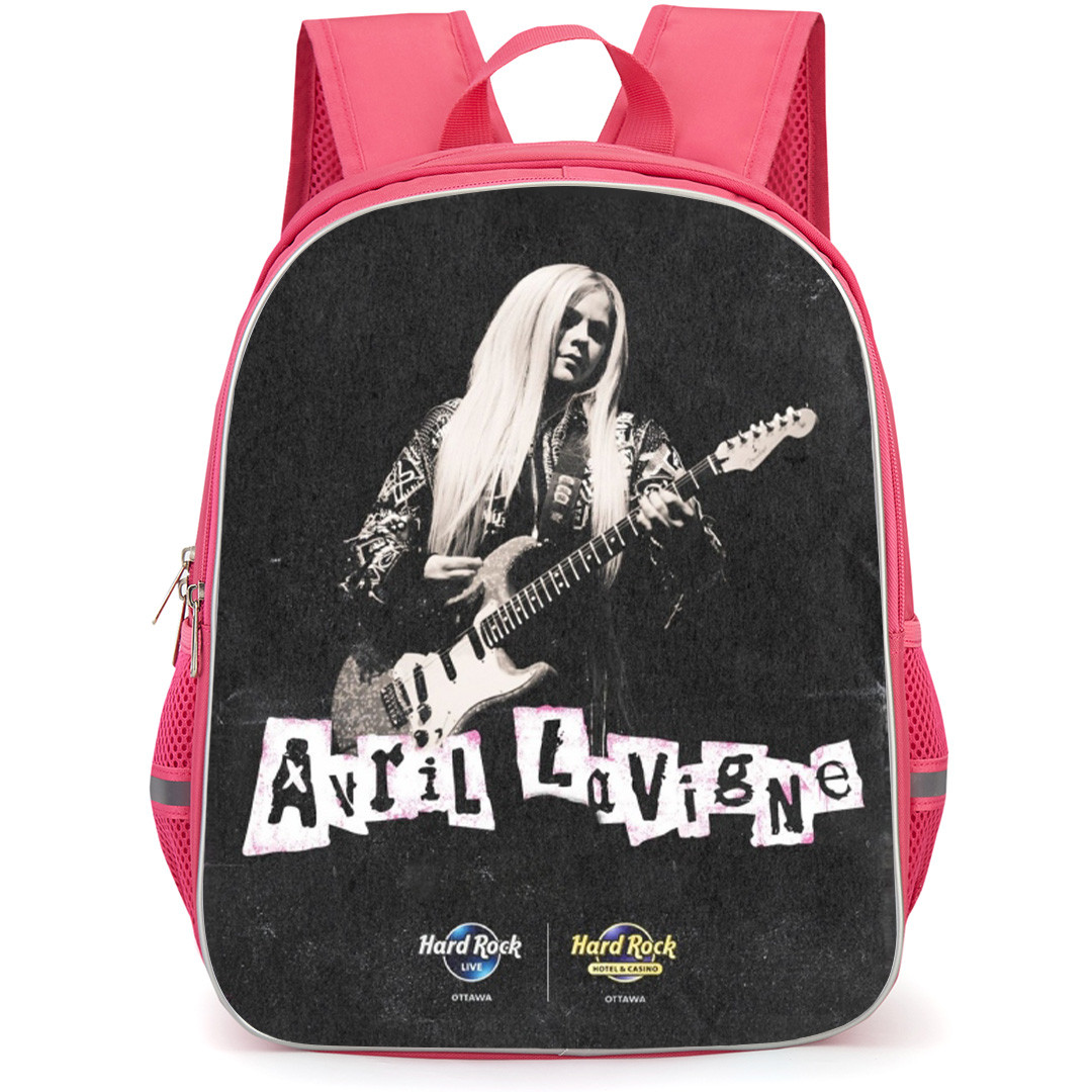 Avril Lavigne Backpack School Bag StudentPack - Avril Lavigne Hard Rock Live Poster