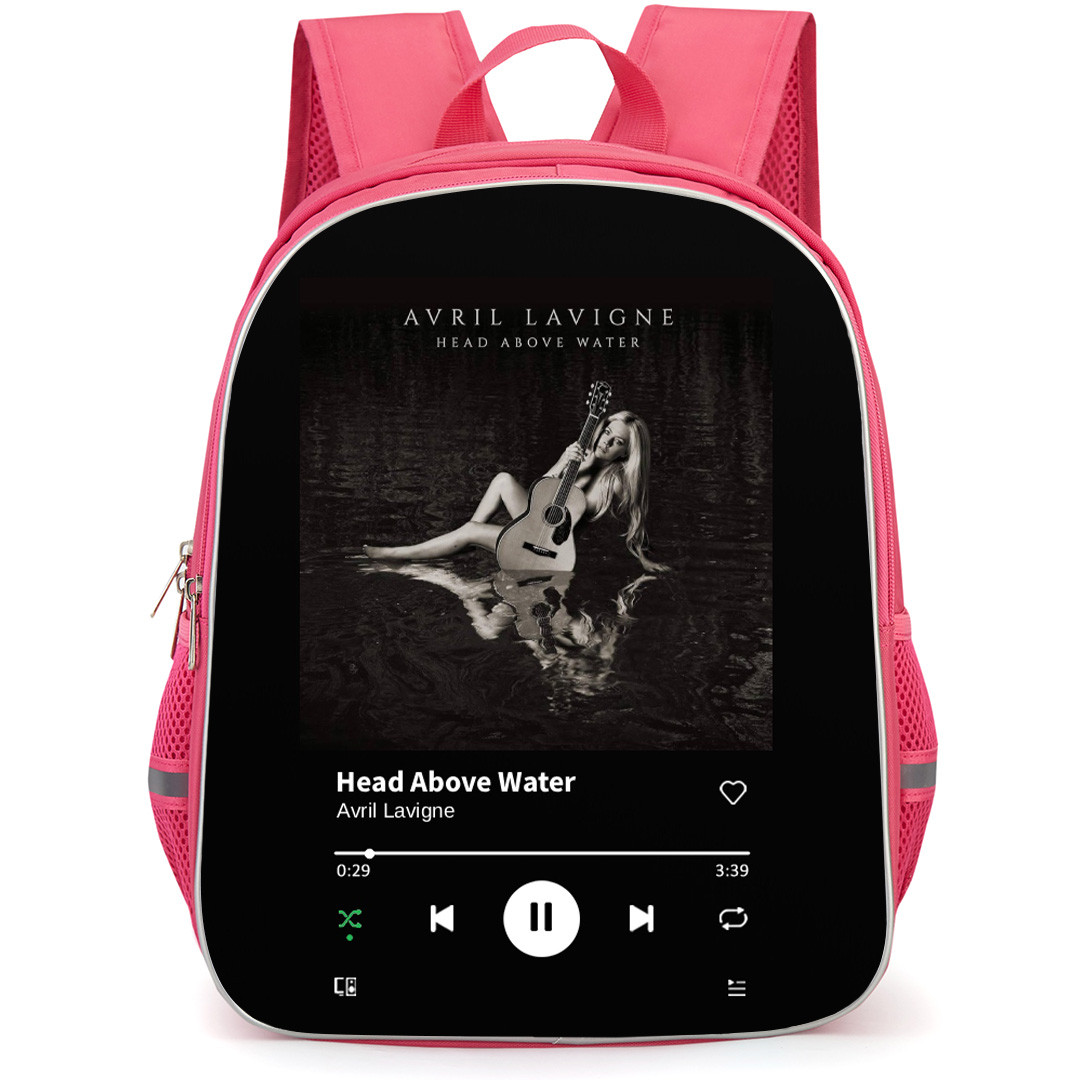 Avril Lavigne Backpack School Bag StudentPack - Avril Lavigne Head Above Water Album Cover