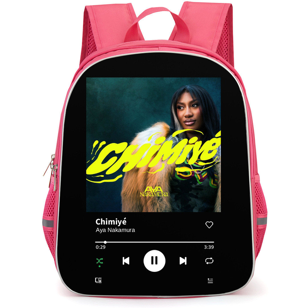 Aya Nakamura Backpack School Bag StudentPack - Aya Nakamura Chimiy? Cover Art