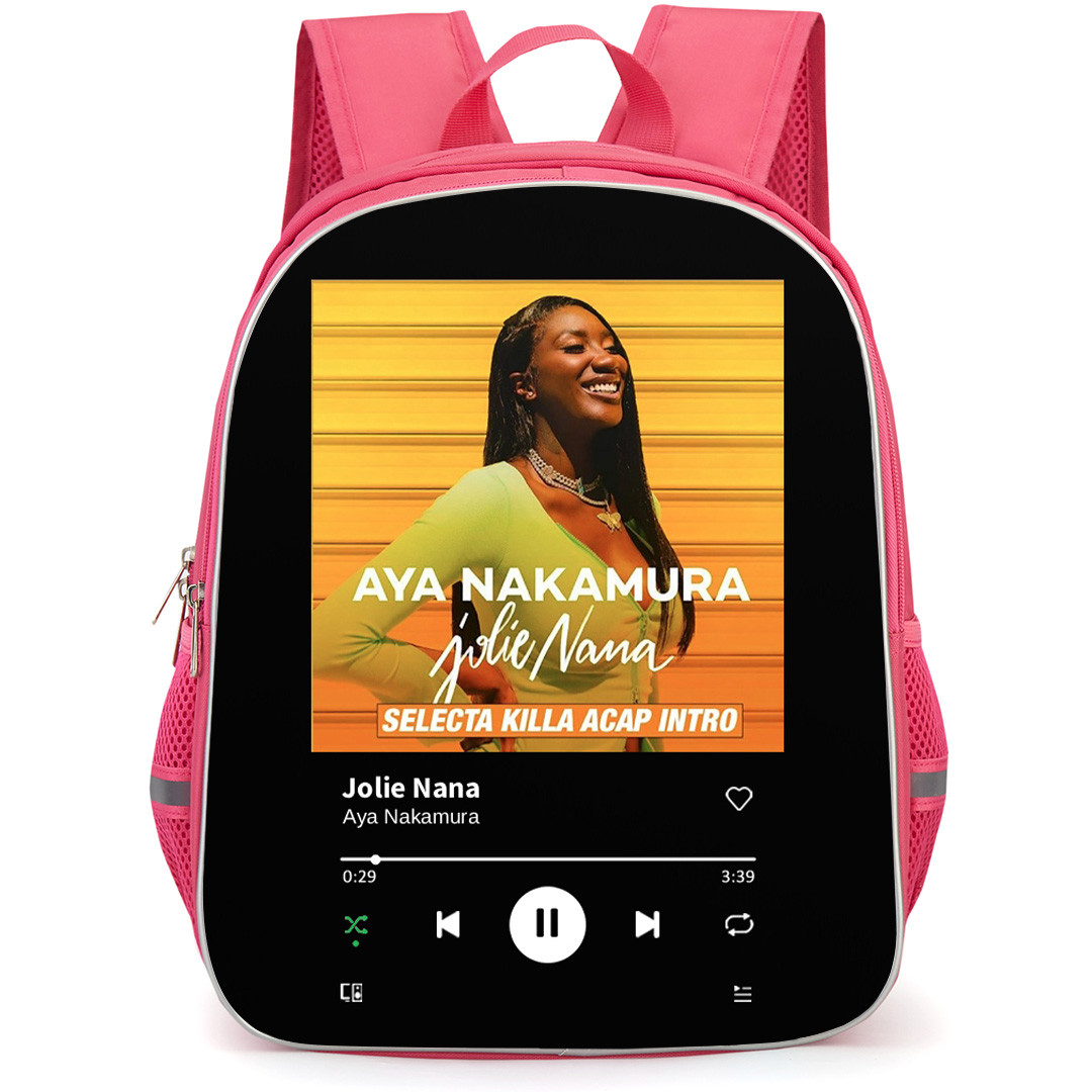Aya Nakamura Backpack School Bag StudentPack - Aya Nakamura Jolie Nana Cover Art