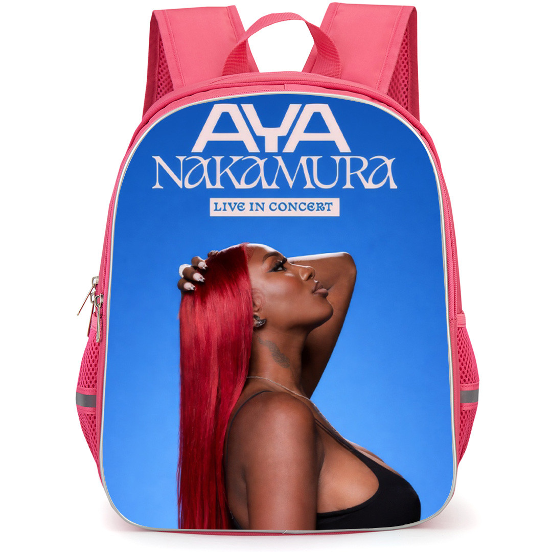 Aya Nakamura Backpack School Bag StudentPack - Aya Nakamura Side Portrait Live In Concert Poster