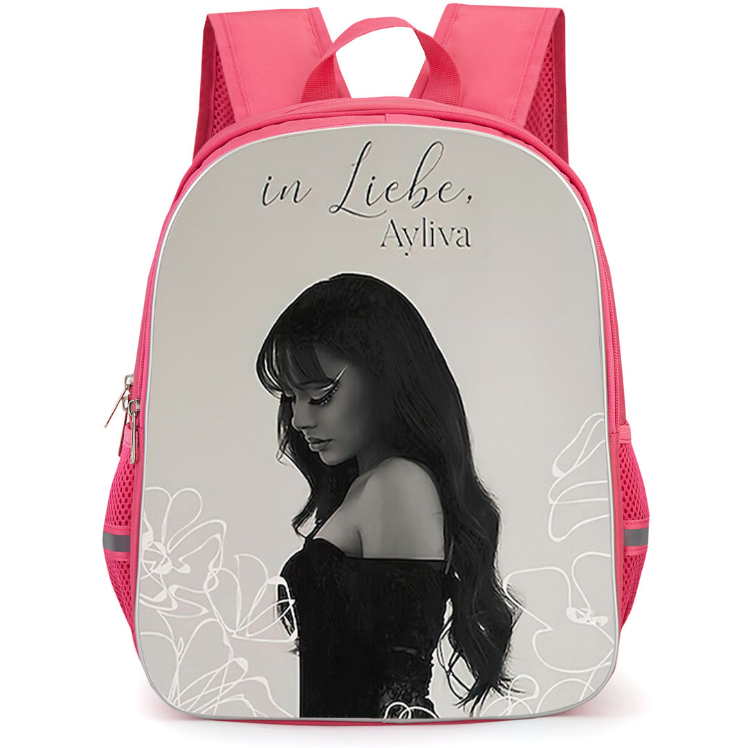 Ayliva Backpack School Bag StudentPack - Ayliva In Liebe Grayscale Poster