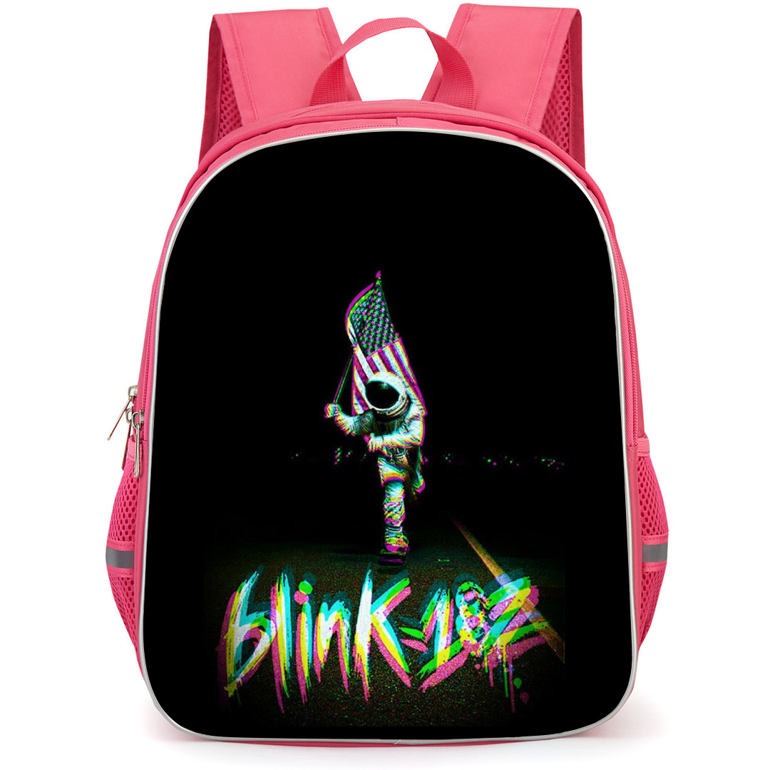 Blink-182 Backpack School Bag StudentPack - Astronaut Band Poster