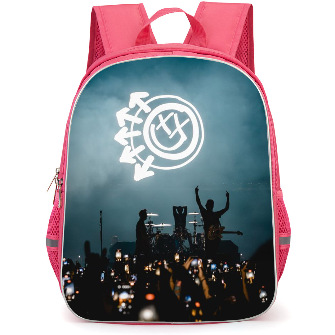 Blink-182 Backpack School Bag StudentPack - Band Concert Silhouette Poster