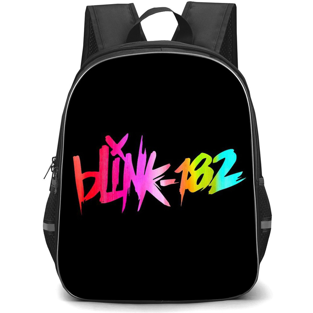Blink-182 Backpack School Bag StudentPack - Band Gradient Logo Wordmark