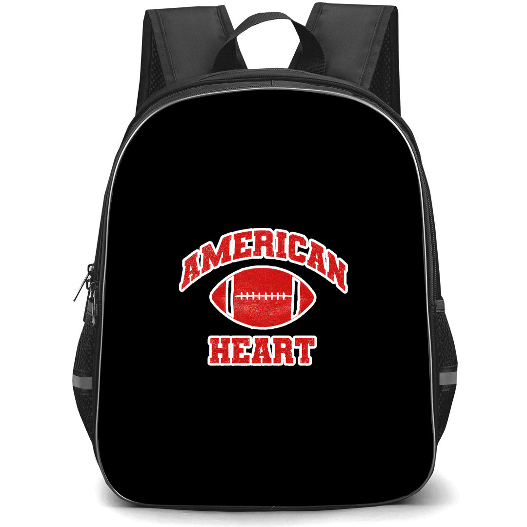 Benson Boone Backpack School Bag StudentPack - Benson Boone American Heart Logo