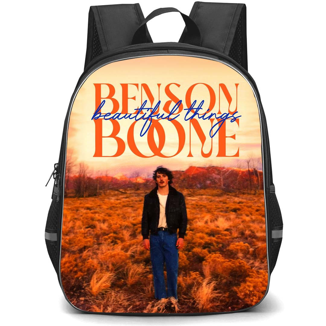 Benson Boone Backpack StudentPack - Benson Boone Beautiful Things Poster