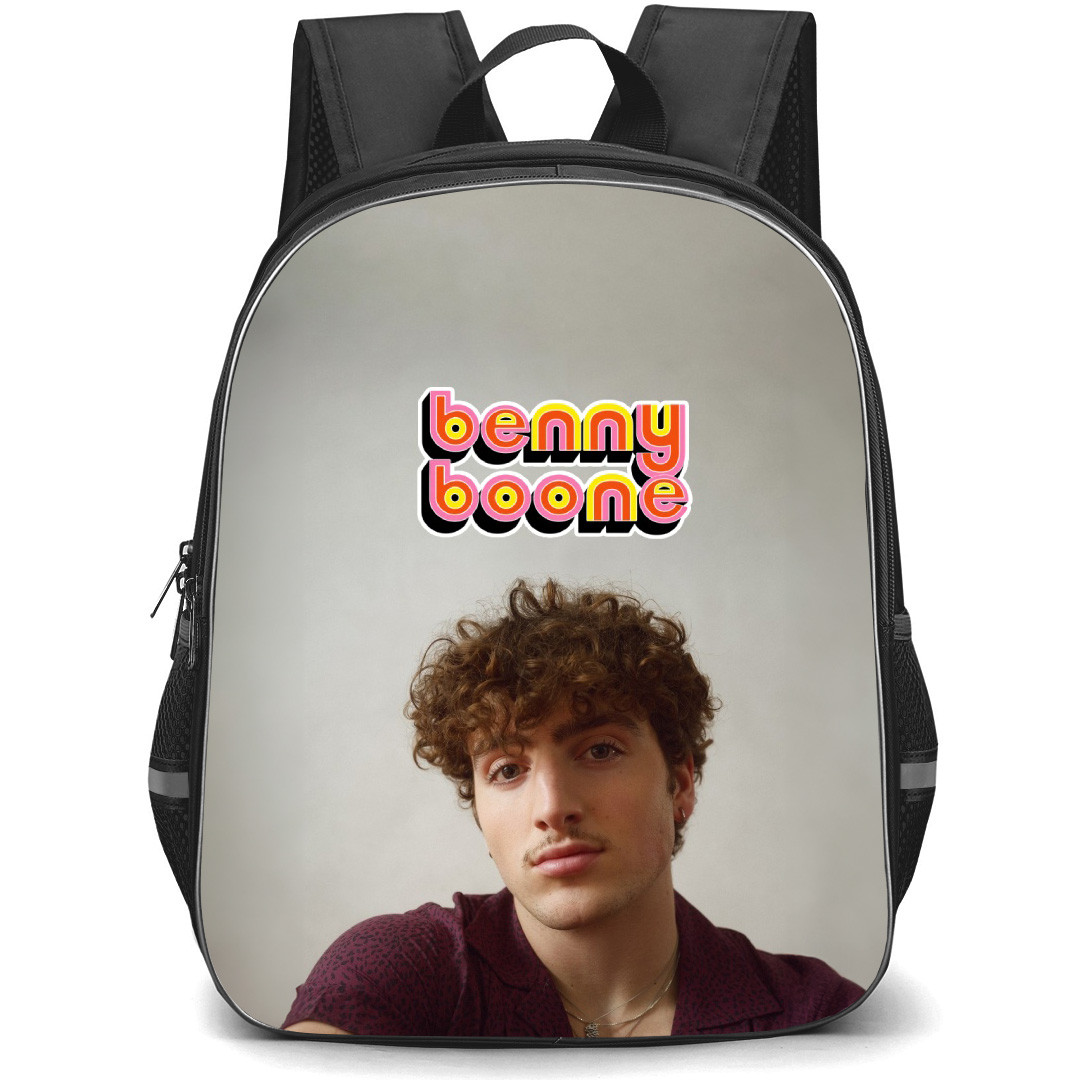 Benson Boone Backpack School Bag StudentPack - Benson Boone Portrait White Background
