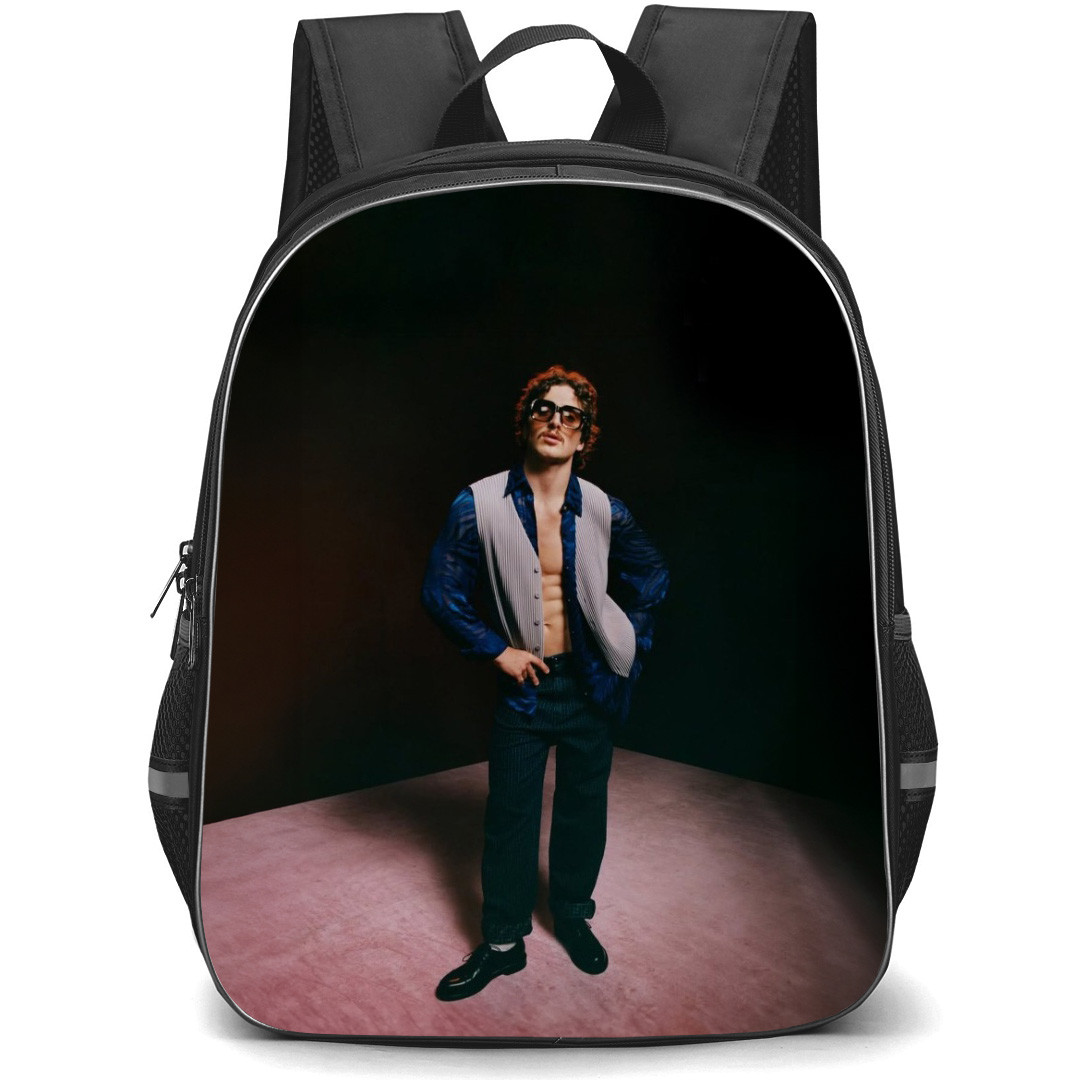 Benson Boone Backpack School Bag StudentPack - Benson Boone Rolling Stone Magazine Wearing Glasses