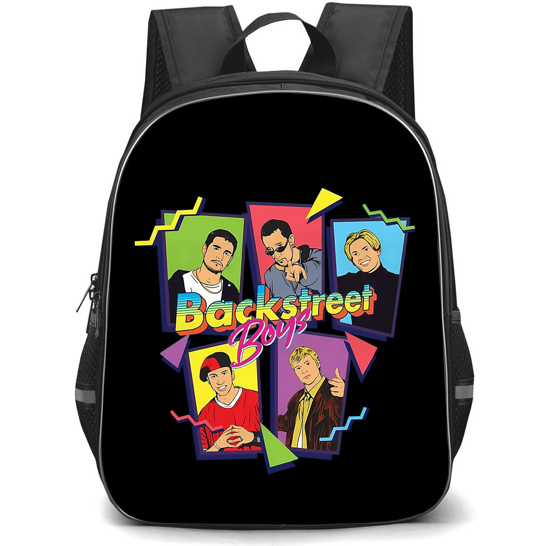 Backstreet Boys Backpack StudentPack - Backstreet Boys Cartoon Portrait Sticker