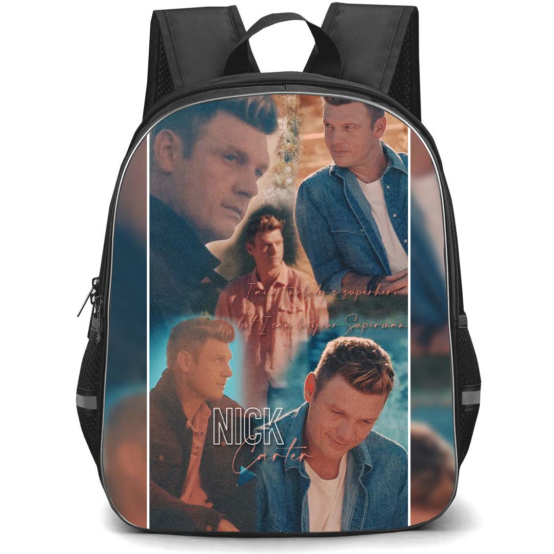 Backstreet Boys Nick Carter Backpack StudentPack - Nick Carter Collage Poster
