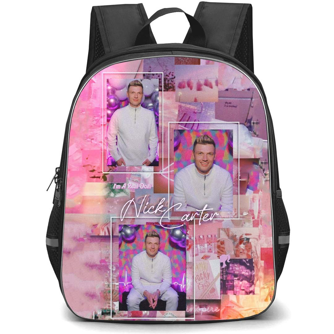 Backstreet Boys Nick Carter Backpack StudentPack - Nick Carter I Am A Real Doll Lock Screens Poster