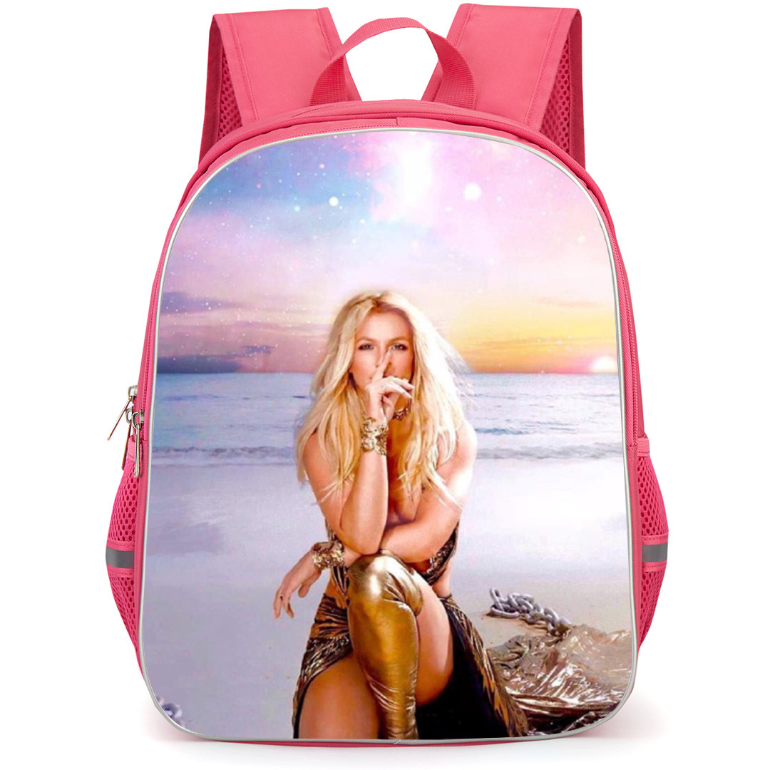 Britney Spears Backpack School Bag StudentPack - Chains Fierce Portrait
