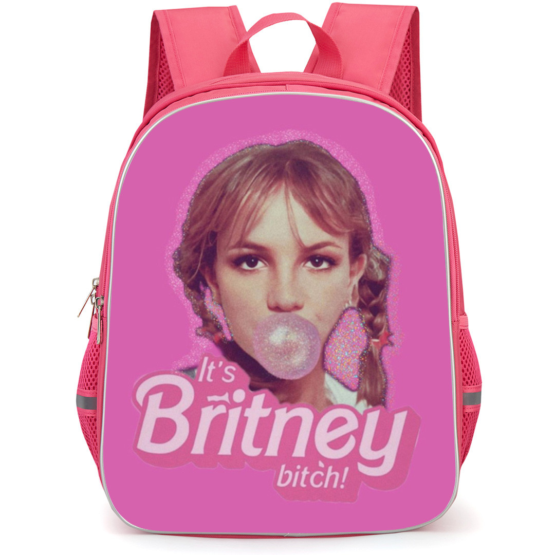 Britney Spears Backpack School Bag StudentPack - Its Britney Bitch Portrait Poster