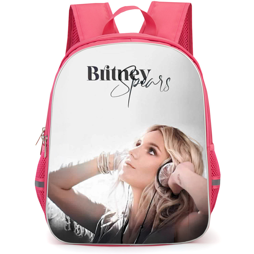 Britney Spears Backpack School Bag StudentPack - Look Up Portrait Poster