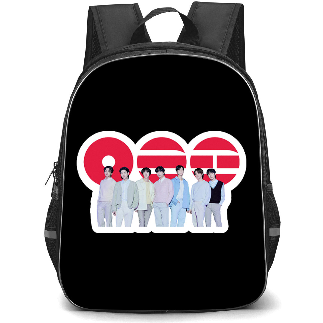 BTS Backpack School Bag StudentPack - BTS ARIRANG Album Art Sticker