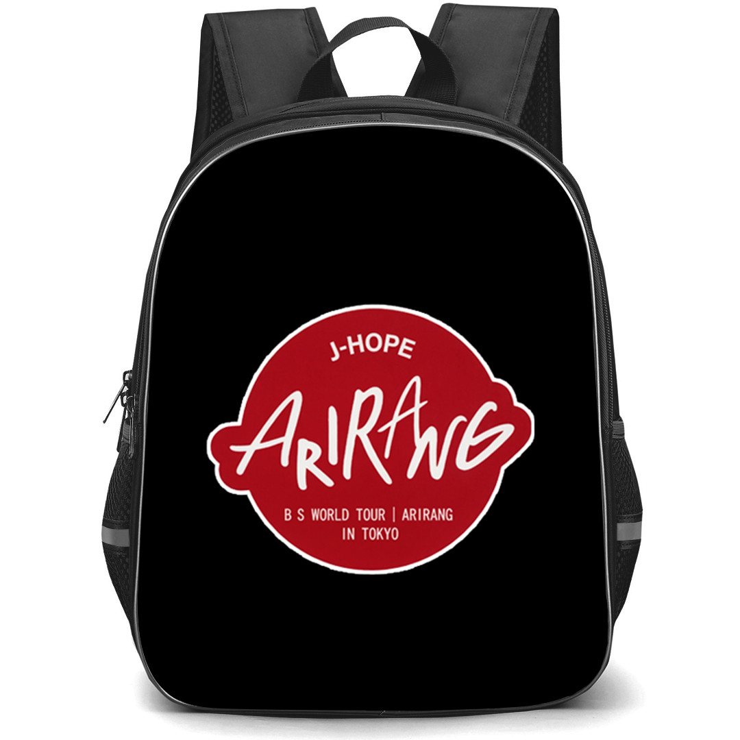 BTS J-HOPE Backpack School Bag StudentPack - J-HOPE World Tour Acrylic Pins Badge Sticker