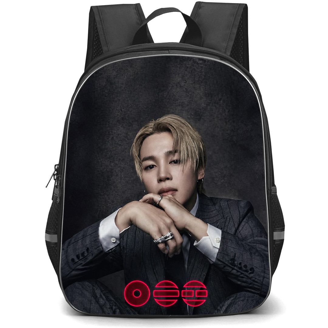 BTS JIMIN Backpack School Bag StudentPack - JIMIN The 5th Album Arirang Portrait Poster